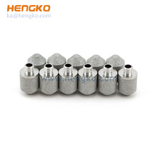 High precision sintered beer kit oxygenation aeration swell stainless steel aquarium air stone diffuser